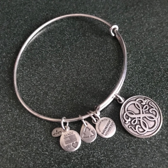 Alex and Ani Silver Expandable Wire Bracelet 2013 - Picture 3 of 16